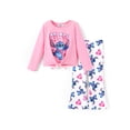 thumbnail image 1 of Set de ropa Disney Stitch de manga larga para niñas de 3 a 4 años, 1 of 9