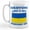 Design Only, variant on Custom Ceramic Coffee Mug 11 Ounces Everyone Loves A Nice Ukrainian Girl Countries White Tea Cup Personalized Text Here