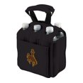 thumbnail image 1 of Picnic Time Six Pack - Black (U Of Wyoming Cowboys) Digital Print, 1 of 1