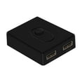 thumbnail image 3 of Conmutador USB Selector de interruptor KVM USB CUTICAT Adaptador de interruptor 1 en 2, 3 of 8
