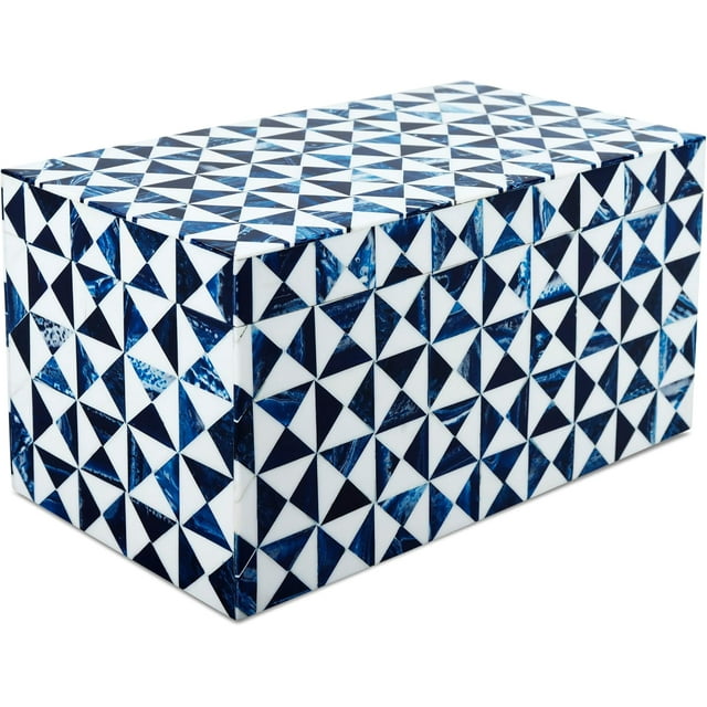 vfytbgnhj Collection de Bijoux Faits à la Main, Boîte à Bijoux Décorative – Souvenirs, Bibelots et Décoration Intérieure – Boîte de Rangement pour Table Basse Antique Style Ferme