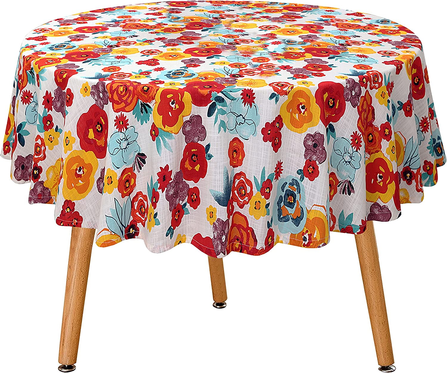 Ruvanti Table Cloth 70" Round 46 Seats, Quality 100 Cotton Round