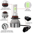 thumbnail image 5 of 9005 Car Headlights LED Combo Headlight 8000K High Low Beam Bulb Ice Blue Fog Light, 5 of 8