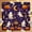 Color 1, variant on Mahjong Mat 31.5" x 31.5" Whimsical Halloween Ghosts Pumpkins Night Sky Non-Slip Noise Reduction American Mahjong Tiles Table Cover for Dominoes Poker Card Board Games Gift