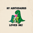 thumbnail image 4 of Inktastic My Auntiesaurus Loves Me Boys or Girls Baby T-Shirt, 4 of 5