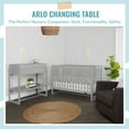 thumbnail image 6 of Dream On Me Arlo Changing Table, Made of Solid New Zealand Pinewood, Pebble Grey, 6 of 11