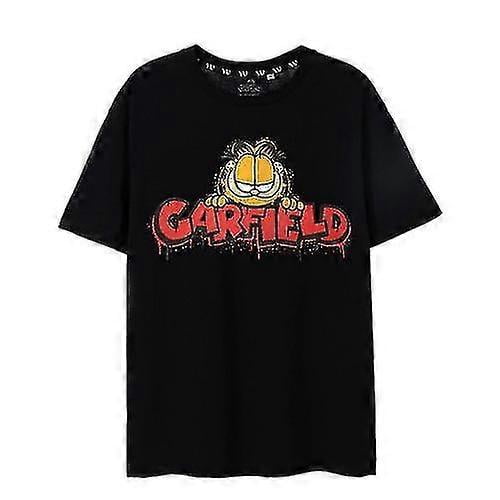Mens Graffiti Short-Sleeved T-Shirt