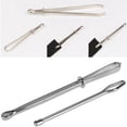 thumbnail image 2 of Enhebrador elástico con cordón, herramienta elástica para coser, fácil de tirar con pinzas para costura elástica, 2 uds., 2 of 5
