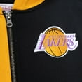 thumbnail image 4 of Men's Mitchell & Ness  Gold/Black Los Angeles Lakers Color Block 2.0 Fleece Full-Zip Hoodie, 4 of 4