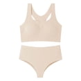 thumbnail image 2 of Bixock Wireless Bra for Women No Underwire Plus Size Tank Bra Front Closure Fixed Cups Lift Support Breathable Abjustable Everyday Casual Women Under Wear, 2 of 7