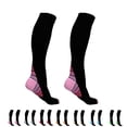 thumbnail image 4 of Maoww High Compression Nylon Socks Prevent Swelling Elastic Leg Support Stockings, 4 of 7