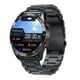 thumbnail image 1 of Reloj inteligente con podómetro, pantalla meteorológica, IP67, resistente al agua, resistente al sudor, llamadas, ECG + PPG, rastreador de actividad física, reloj deportivo para acero negro, 1 of 9
