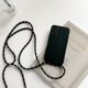 thumbnail image 1 of Funda de teléfono de silicona líquida con correa de collar cruzado, cordón para iphone 14, 13, 12 Mini, 11 Pro, X, XR, XS Max, 6, 6s, 7, 8 Plus, 1 of 4