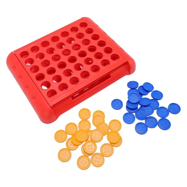 Juego Line Up 4, Juego De Mesa De Estrategia Para Dos Jugadores, Juego De Cuatro En Para Niños, Niñas Y Niños