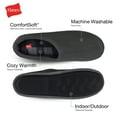 thumbnail image 3 of Hanes Mens Comfort Memory Foam Slip on Clog House Shoes with Indoor/Outdoor Sole, 3 of 9