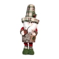 thumbnail image 2 of Muñeca navideña con patas retráctiles, juguete con personaje navideño, decoración navideña, figura de acción retráctil con patas extensibles para mesa Papá Noel S, 2 of 8