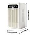 thumbnail image 3 of Personal Desktop Evaporative Air Cooler Humidifying Fan Portable USB Powered Device for Home Bedroom Travel, 3 of 9