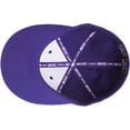 thumbnail image 6 of Solid Flat Brim Bill Fitted Baseball Cap, 6 of 6