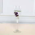 Efavormart Set of 3 Clear Long Stem Glass Cylinder Flower Vase Tabletop ...