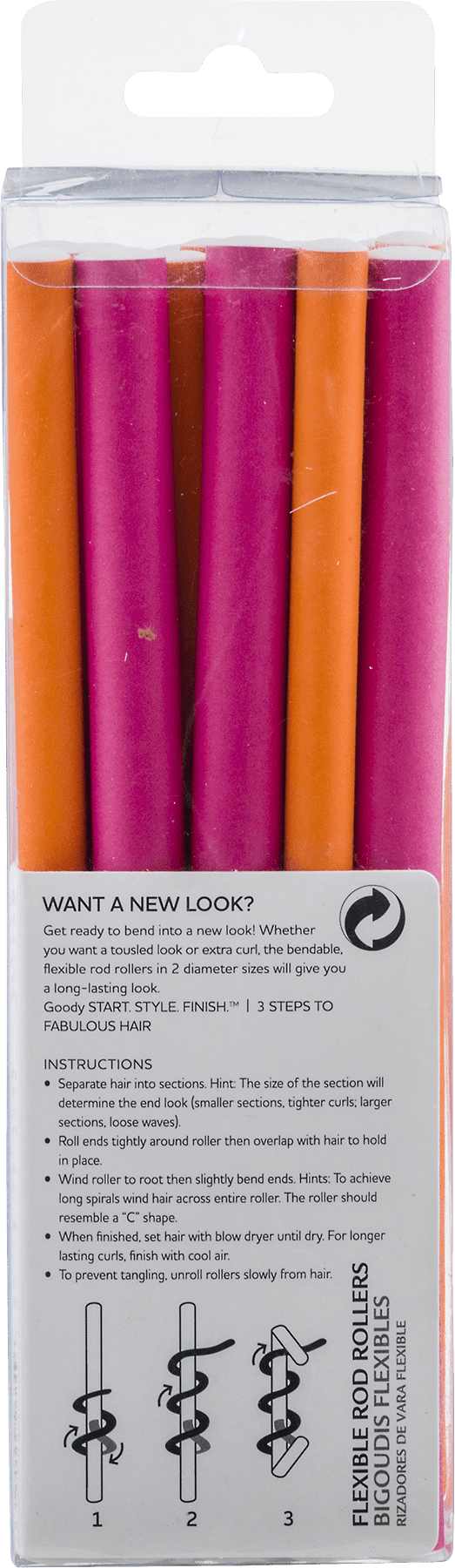 Goody Gocurl Flexible Rod Rollers 18 Ct