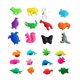 thumbnail image 3 of 24pcs Silicone Wine Glass Markers Sea Animals and Land Animals Wine Identifier Drinking Cup Sign, 3 of 4