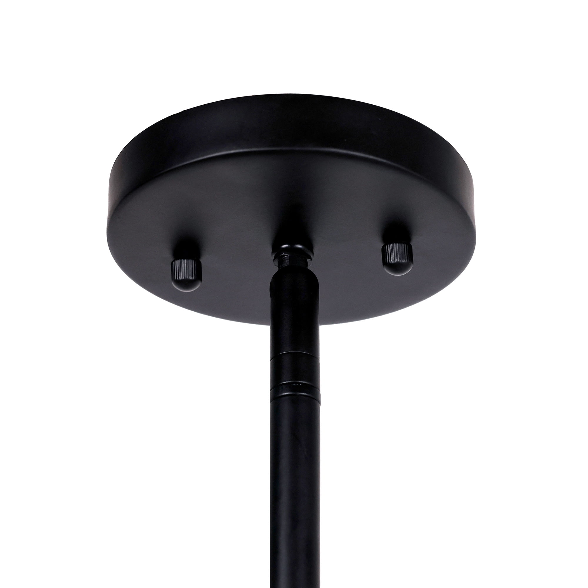 LNC Bohonicist 8 -Light Matte Black Metal Metal Chandelier