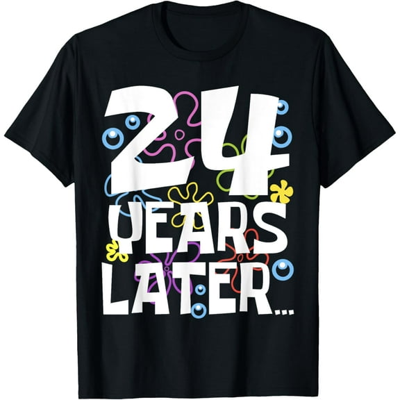 24 YEARS LATER 24th 24 year Old Birthday Gifts Women Men T-Shirt100% cotton