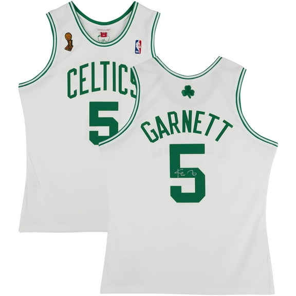 Kevin Garnett Boston Celtics Autographed Mitchell & Ness White 2007-08 Authentic Jersey - Fanatics Authentic Certified