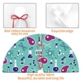 thumbnail image 3 of KLL 36" Christmas Tree Skirt Cultured Meat Science Xmas Tree Skirts Mat for New Year Xmas Holiday Party Indoor Outdoor Home Decoration, 3 of 5