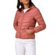 thumbnail image 4 of CHAQUETA DE MUJER INSPIRE CHIC, CORTA, DE PLUMÓN, EMPACABLE, CON CAPUCHA, INVIERNO, ULTRA LIGERA, COLOR GRIS ROSA, 4 of 5