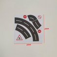 thumbnail image 3 of 1Pcs 5m Railway Train Curve Design Paper Tape DIY Road Traffic Adhesive Tape Scrapbooking Sticker Label Road Scene Sticker, 3 of 4