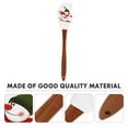 thumbnail image 2 of 1 Pce Outil de Cuisson de Noël Spatule à Gâteau en Silicone Adorable Racloir à Crème, 2 of 9