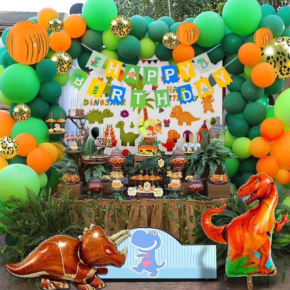 Details about   10 Pc 12in Dinosaur Balloons Kids Toys Transparent Dinosaur Party Supplies Latex 