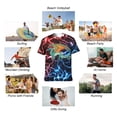 thumbnail image 3 of Wings of Fire T-Shirts for Men Women, Funny Novelty Tee for Adults, Fashion 3D Print Short Sleeve, Unisex Casual Crew Neck Tee, 3 of 8