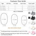 thumbnail image 6 of Newborn Infant Baby Girl Boy Cotton Booties Stay On Sock Slippers Soft Bedroom Shoes Non-Skid Ankle Boots With Grippers Toddler Crib Warm Shoe First Walker Birthday Shower Gift, 6 of 6