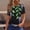 #Floral print_3 Black, variant on Daisy Tee Shirts for Womens,Floral Print Dressy Shirts Short Sleeve Tops Scooped Neck Tunic Top Business Casual Blosues Summer Basic Boho Dressy Cute Tops 2025