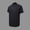 Black, variant on WIZUTIZ Moisture Wicking Shirts for Men Short Sleeve Quarter Zip Muscle Shirt Quick Dry T-Shirt Lightweight with Zipper