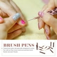 thumbnail image 3 of 4 Pcs Pinceau pour Ongles Double Extrémité Ensemble de Pinceaux Professionnels, 3 of 9