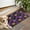 Neon Halloween Pumpkin, variant on Occult Halloween Pattern Door Rugs,Washable Non Slip Door Mats Indoor,Decorative Door Mats,Entry Mat Indoor for Entrance,Bedroom,Kitchen,Bathroom,17"x30"
