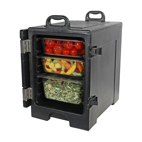 81 Quart Polyurethane End-Loading Insulated Food Carrier