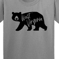 thumbnail image 4 of Inktastic West Virginia Black Bear Silhouette Youth T-Shirt, 4 of 5