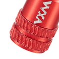 thumbnail image 2 of Tapa de válvula de rueda de bicicleta, tapa de válvula Schrader de aleación de aluminio (rojo), 10 Uds., 2 of 4