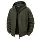 thumbnail image 2 of Ceisia Men's Outdoor Sports Pants Hooded Long Sleeve Regular Fit with Button with Gift Pockets, 2 of 6