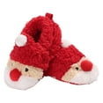 thumbnail image 5 of KaLI_Store Baby Girl Boots Christmas Gift Boy Winter Snow Boots Warm Cotton Lined Short Fashion Walking Shoes(Toddler/Little Kid) Red,6-12 Months, 5 of 7