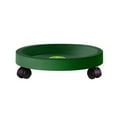 thumbnail image 1 of Removable Flower Pot Tray Universal Wheels Round Plastic Tray Flower Pot Rack Plant Stand, 1 of 9