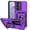 Purple, variant on TYJKeJi Fashion Case Kickstand Drop Resistant Shockproof Case For Samsung Galaxy S26