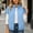 Sky Blue, variant on NominalSnug Women Short Sleeve Quilted Vest Stand Collar Zip Up Lightweight Padded Outerwear With Side Pockets