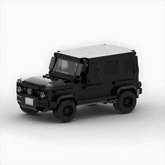 Mercedes G Wagon Vehicle Speed Champion Racer Building compatible with LEGO Blocks Brick Racing Super Technique Car, Great Gift for Kids - 197 Pieces