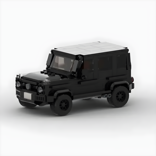 Mercedes G Wagon Vehicle Speed Champion Racer Building compatible with LEGO Blocks Brick Racing Super Technique Car, Great Gift for Kids - 197 Pieces