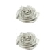 thumbnail image 3 of Sonducket Bufanda de mujer bloqueador solar chal de playa de seda elegante pañuelo para el cuello cubierta de ropa accesorio hermoso para exteriores gris Gris plateado 2piezas Sonducket CBP368002, 3 of 6